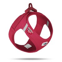 Curli Postroj pro psy se sponou Air-Mesh Red S, 4-7 kg