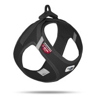 Curli Postroj pro psy se sponou Softshell Black 2XS, 2-4 kg
