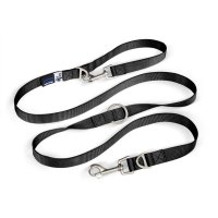 Curli Nastavitelné vodítko pro psy Nylon Black M 200x1,5 cm