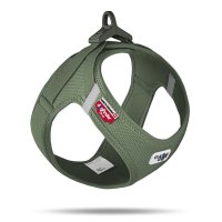 Curli Postroj pro psy se sponou Air-Mesh Moss XS, 3-5 kg