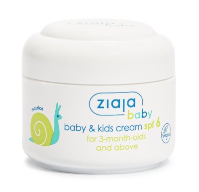 Ziaja Baby Krém pro kojence a děti Šnek SPF6 3m+ 50 ml