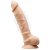 SilexD Model 1 Vibrating Premium Silicone Dual Density Dildo 8" Flesh