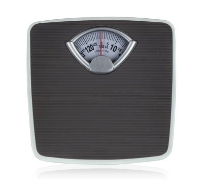 Pretty Up Osobní mechanická váha PU-07 130 kg černá