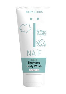 NAIF Mycí gel a šampon 2v1 pro děti a miminka 200 ml