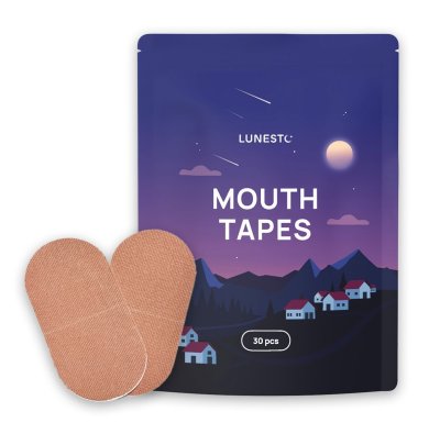 Lunesto Mouth Tapes lepicí pásky na ústa 30 ks Lunesto Mouth Tapes lepicí pásky na ústa 30 ks