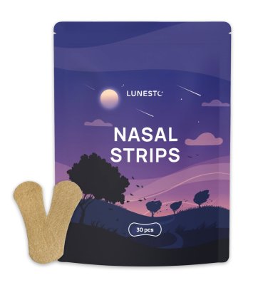 Lunesto Nasal Strips lepicí pásky na nos 30 ks Lunesto Nasal Strips lepicí pásky na nos 30 ks