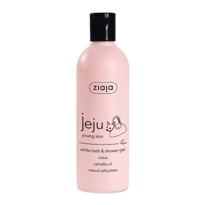 Ziaja Jeju Bílý sprchový & koupelový gel 300 ml
