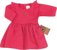 Z&Z Dětské teplákové šatičky/tunika Princess - amarantové vel.  74