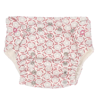 Baby Nellys Mamatti Látková plenka EKO sada - kalhotky + 2 x plenka, vel. 5-14 kg, Rozeta