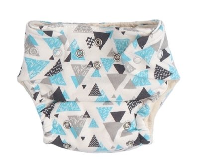 Mamatti Mamatti Látková plenka EKO sada - kalhotky + 2 x plenka, vel. 5 - 14 kg, Cool