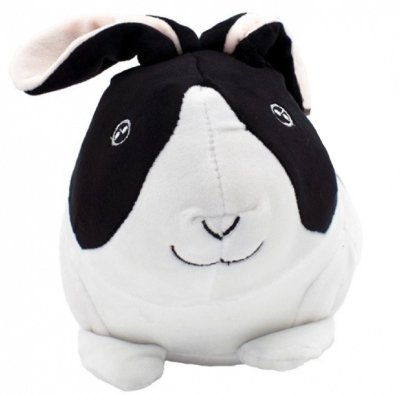 Babyono Plyšová hračka Tulilo Králíček, 27 cm - bílo/černý