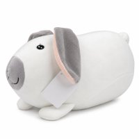 Babyono Plyšová hračka Tulilo Králíček, 27 cm - bílo/šedý