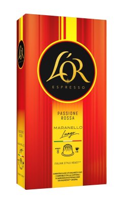 L'OR Espresso Passione Rossa Maranello Lungo kávové kapsle 10 ks