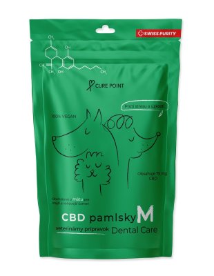 Cure Point CBD Dental Care M pochoutka pro psy 100 g