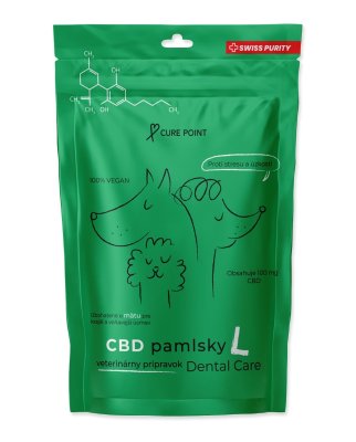 Cure Point CBD Dental Care L pochoutka pro psy 100 g