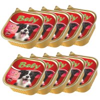 Akinu BELY Hovězí & játra paštika pro psy 10 x 300 g