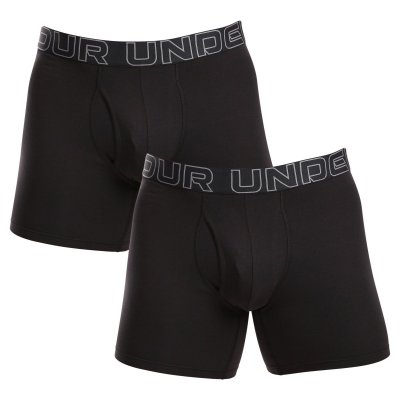 Under Armour 3PACK pánské boxerky černé (1383889 001) XXL