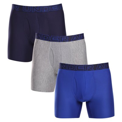 Under Armour 3PACK pánské boxerky vícebarevné (1383878 400) XL