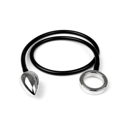 Velvet SM Kroužek s análním kolíkem - Nolem
