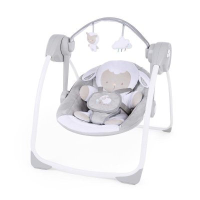 Ingenuity Houpačka s melodií Cuddle Lamb do 9kg