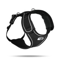 Curli Postroj pro psy Belka Black M, 20-30 kg