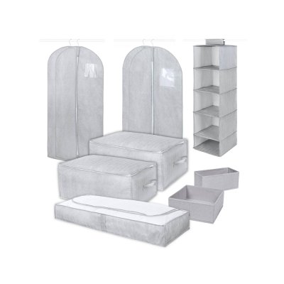 Compactor Boston BIG SET sada obalů na šaty úložných organizérů 10 ks