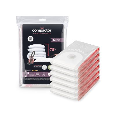 Compactor Bag Aspispace XL 140 litrů vakuové pytle 6 ks