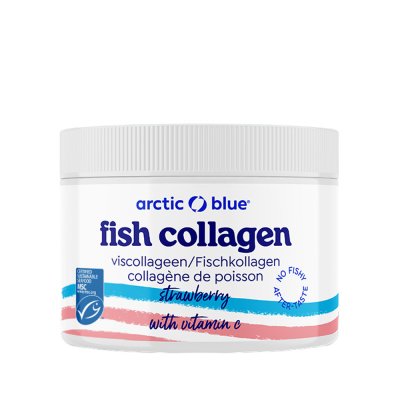 Arctic Blue Fish Collagen + Vitamin C jahoda 150 g