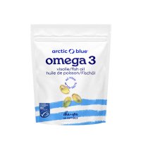 Arctic Blue Omega 3 280 mg DHA + 120 mg EPA 60 gelových kapslí