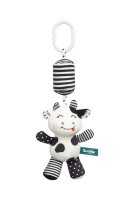 SENSILLO Závěsná hračka nejen do kočárku BLACK&WHITE - Kravička