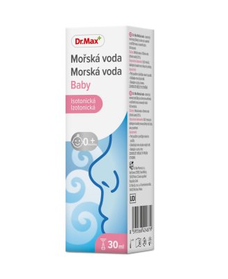 Dr. Max Mořská voda isotonická Baby 0-6 let 30 ml