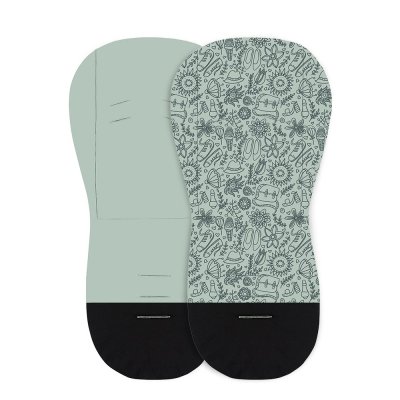 Petite&Mars Vložka do kočárku Foamy Green Hipster