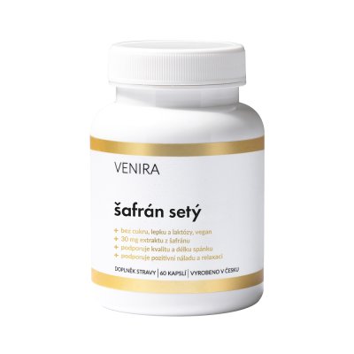 Venira Šafrán setý 60 kapslí