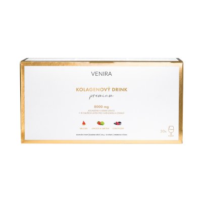 Venira Premium kolagenový drink mix příchutí 30 sáčků