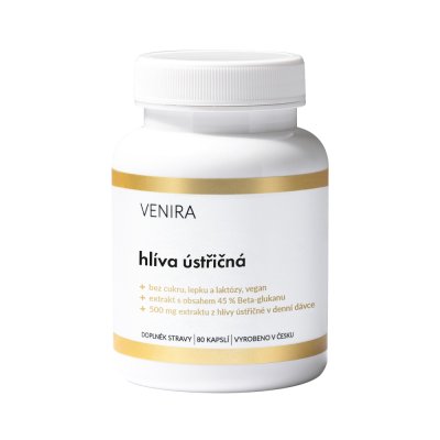Venira Hlíva ústřičná 60 kapslí