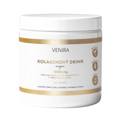 Venira Kolagenový drink pro vlasy, nehty a pleť vegan bez příchutě 150 g