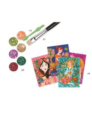 Djeco Třpytivé Květinové dívky