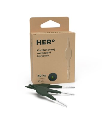 Herbadent HERo Mezizubní kartáčky L 1,1 až 1,2 mm 30 ks