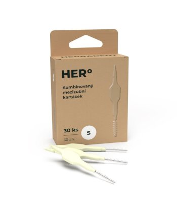 Herbadent HERo Mezizubní kartáčky S 0,7 až 0,8 mm 30 ks