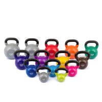 TRINFIT Kettlebell kovový vinyl varianta 14 kg