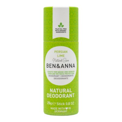 Ben & Anna Natural deodorant Persian Lime travel size 25 g