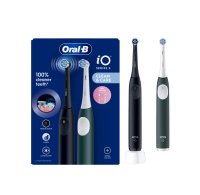 ORAL-B iO 2 Night Black & Forest Green Elektrické zubní kartáčky 2 ks