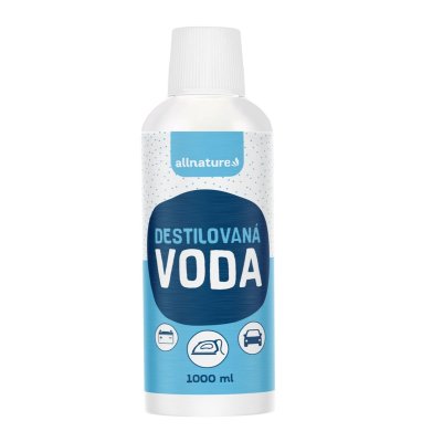 Allnature Destilovaná voda 1000 ml Allnature Destilovaná voda 1000 ml