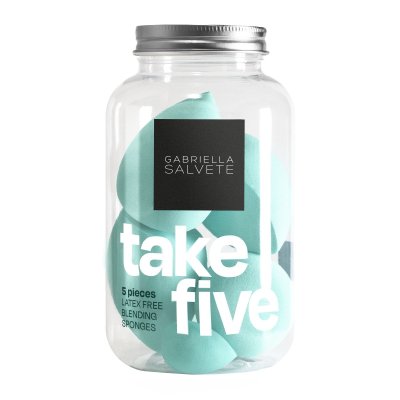 Gabriella Salvete Take Five Sponge mix Green kosmetické houbičky 5 ks
