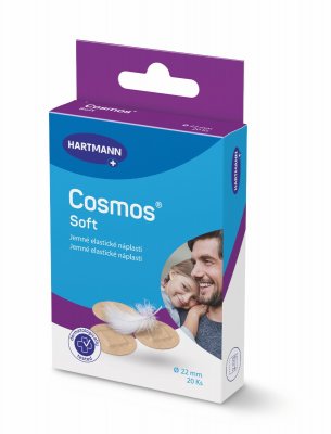 Cosmos Soft jemná náplast kulatá 20 ks