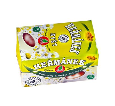 Milota Heřmánek květ porcovaný čaj 20x1,5 g