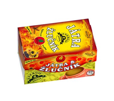 Milota Játra a žlučník porcovaný čaj 20x1,5 g