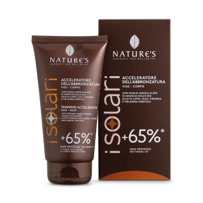 Nature´s i Solari Akcelerátor opálení na obličej a tělo + 65 % 150 ml