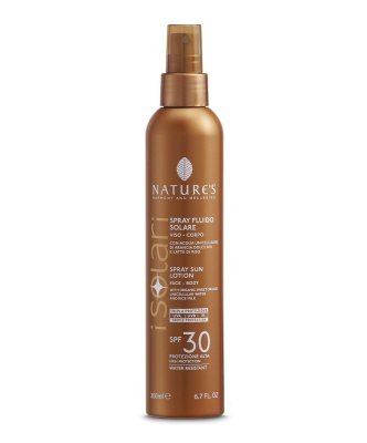 Nature´s i Solari Opalovací sprej-lotion SPF30 200 ml