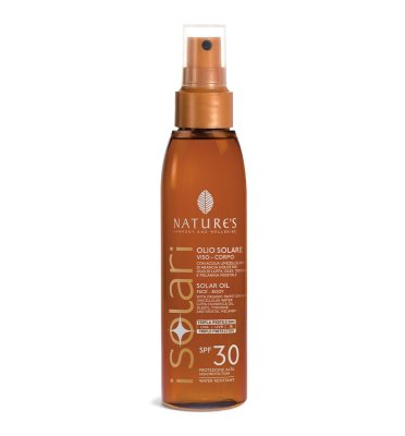 Nature´s i Solari Opalovací olej na obličej a tělo SPF30 150 ml